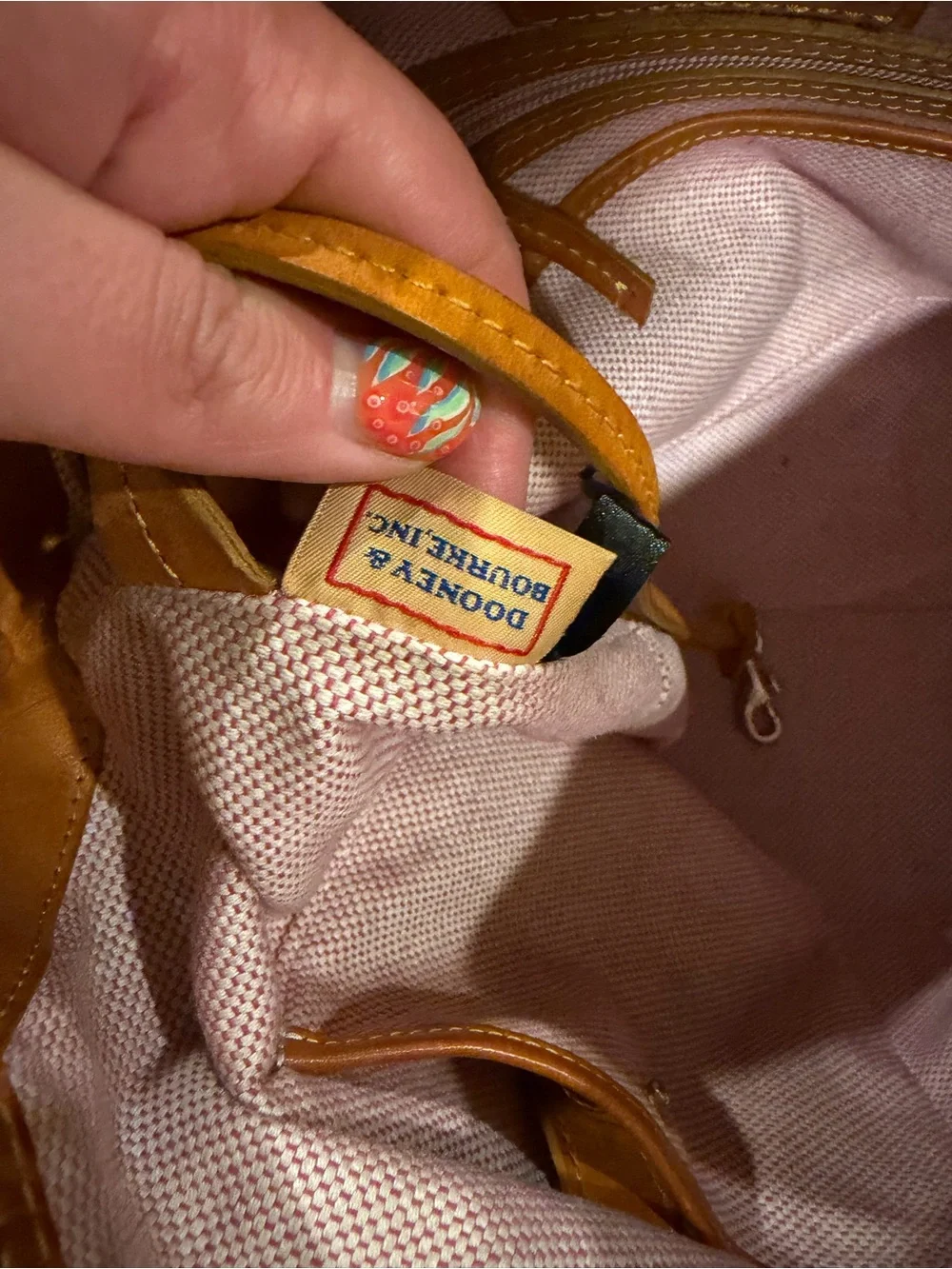 Dooney & Bourke croc embossed